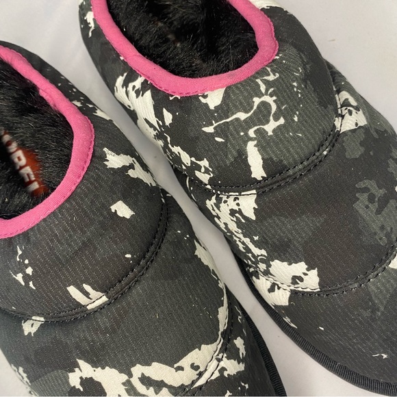 Sorel Go Bodega Run Slippers Faux Slip on Quarry Black Size 6 - Picture 9 of 16